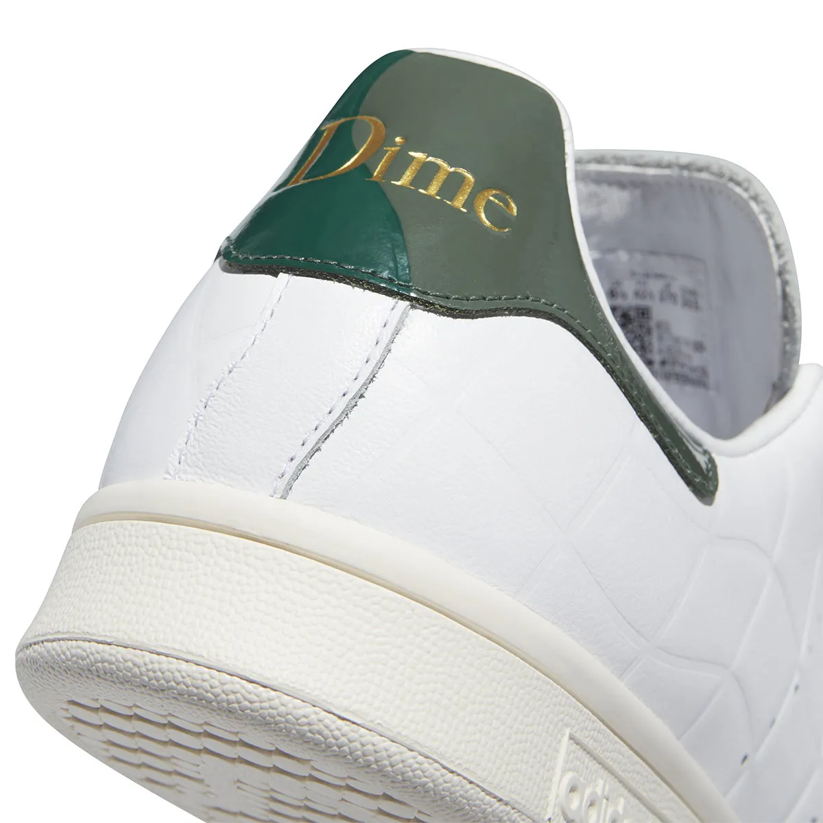 Adidas - Dime Stan Smith Shoes Cloud White/Collegiate Green/Green Oxide