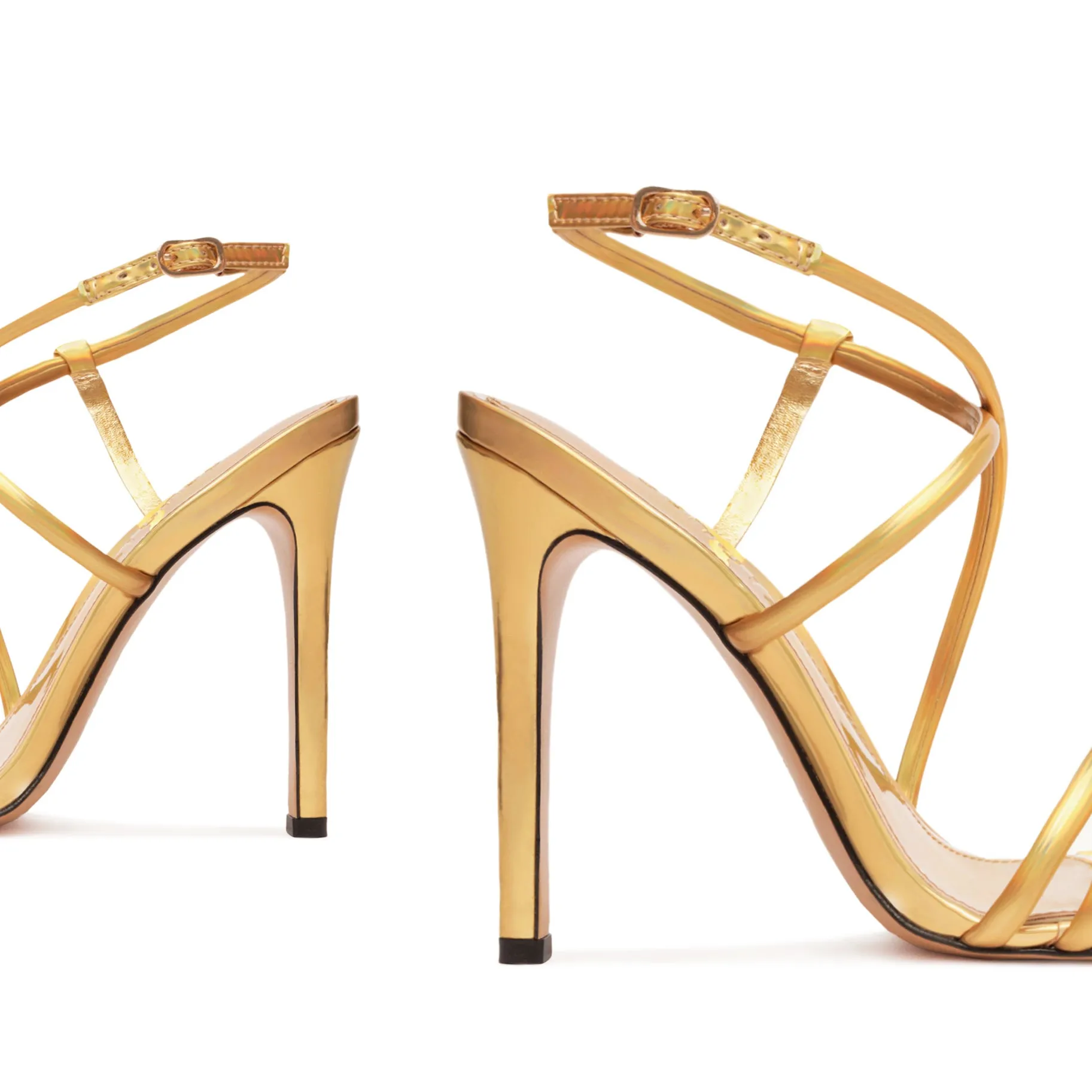 Aimee Specchio Leather Sandal