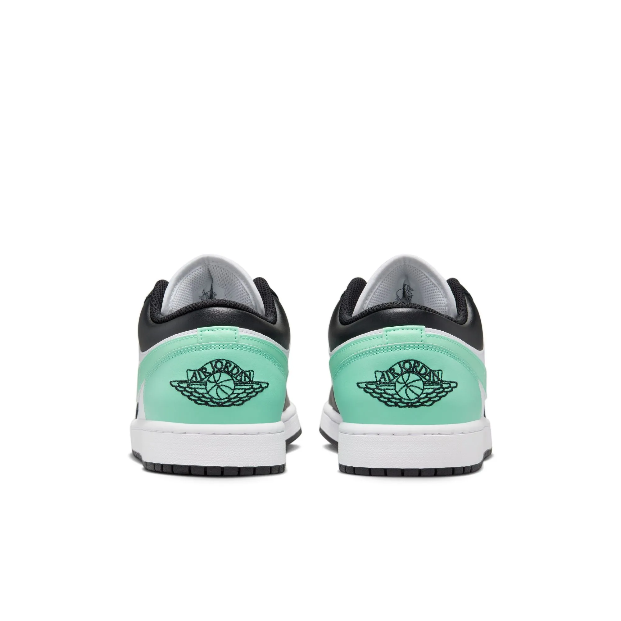 Air Jordan 1 Low (White/Black/Green Glow)