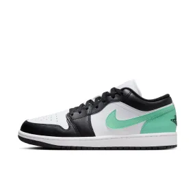 Air Jordan 1 Low (White/Black/Green Glow)