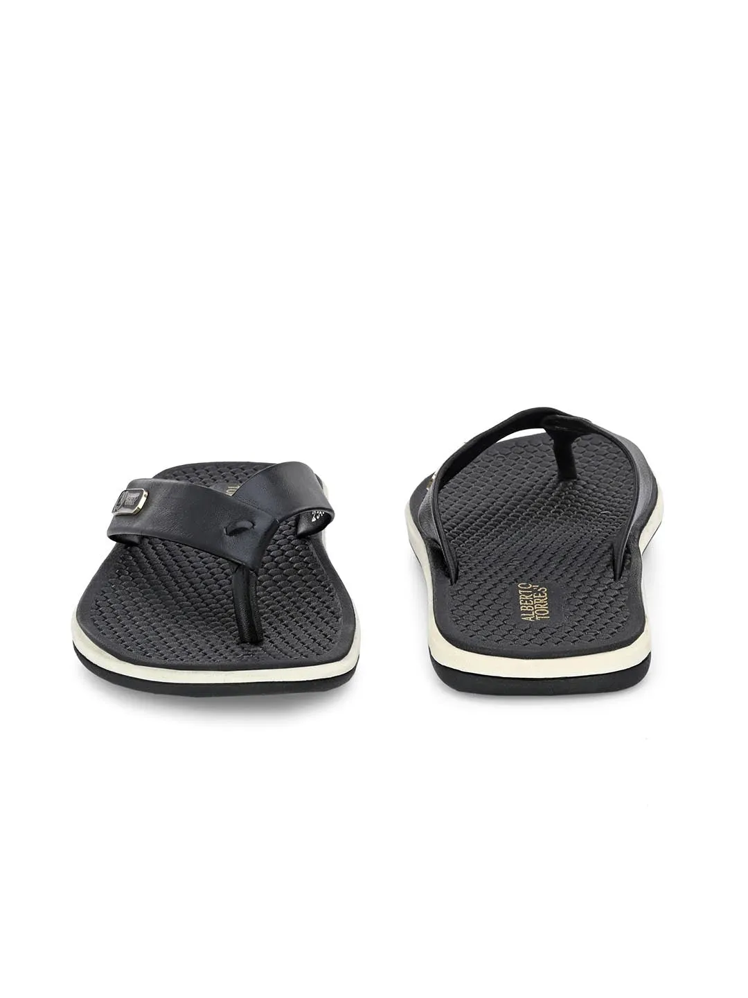 Alberto Torres Genuinei Leather Slippers