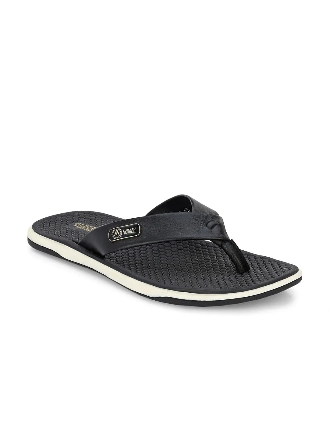 Alberto Torres Genuinei Leather Slippers