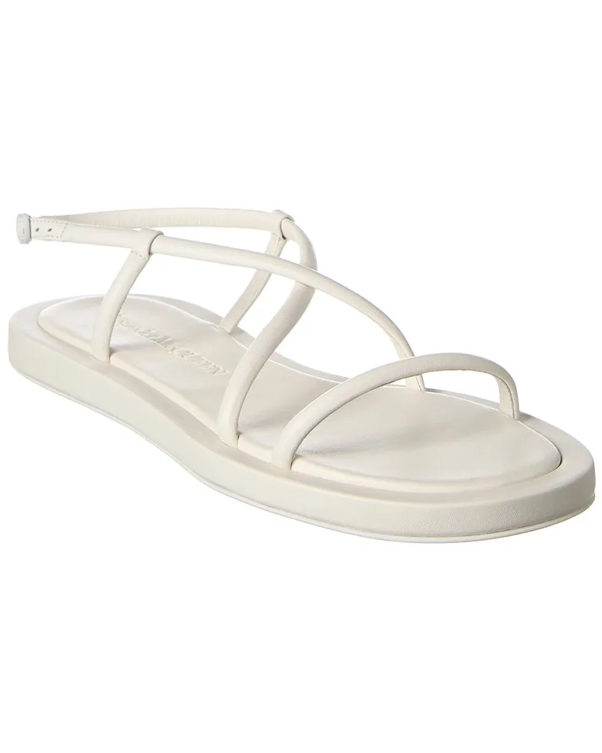 Alexander Mcqueen Strappy Leather Sandal
