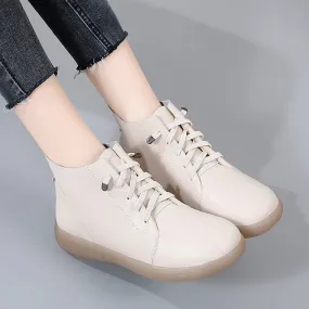 Ankle Boots Genuine Leather Non-Slip - Carmen