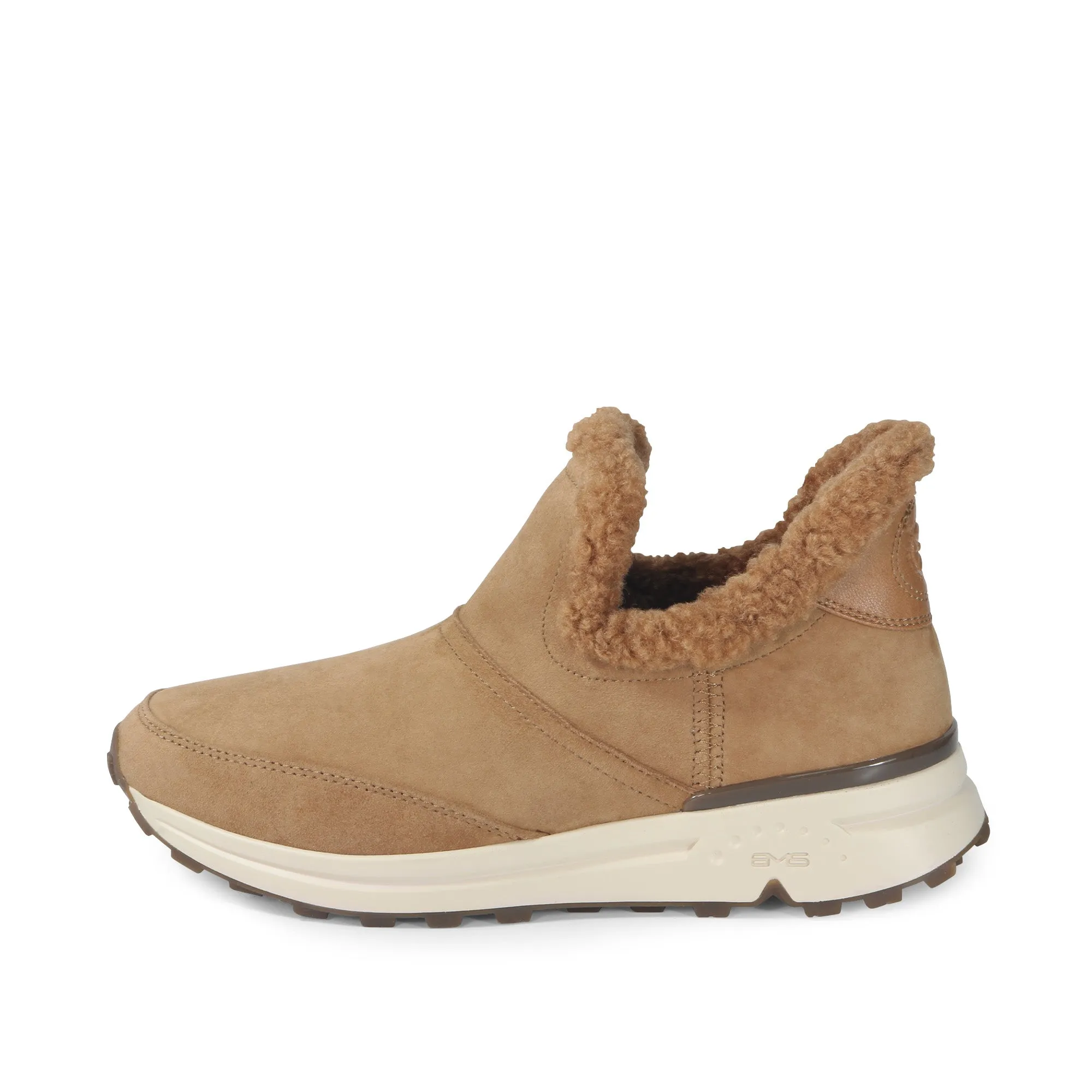 BMS Furry Ankle Boots (Toffee)
