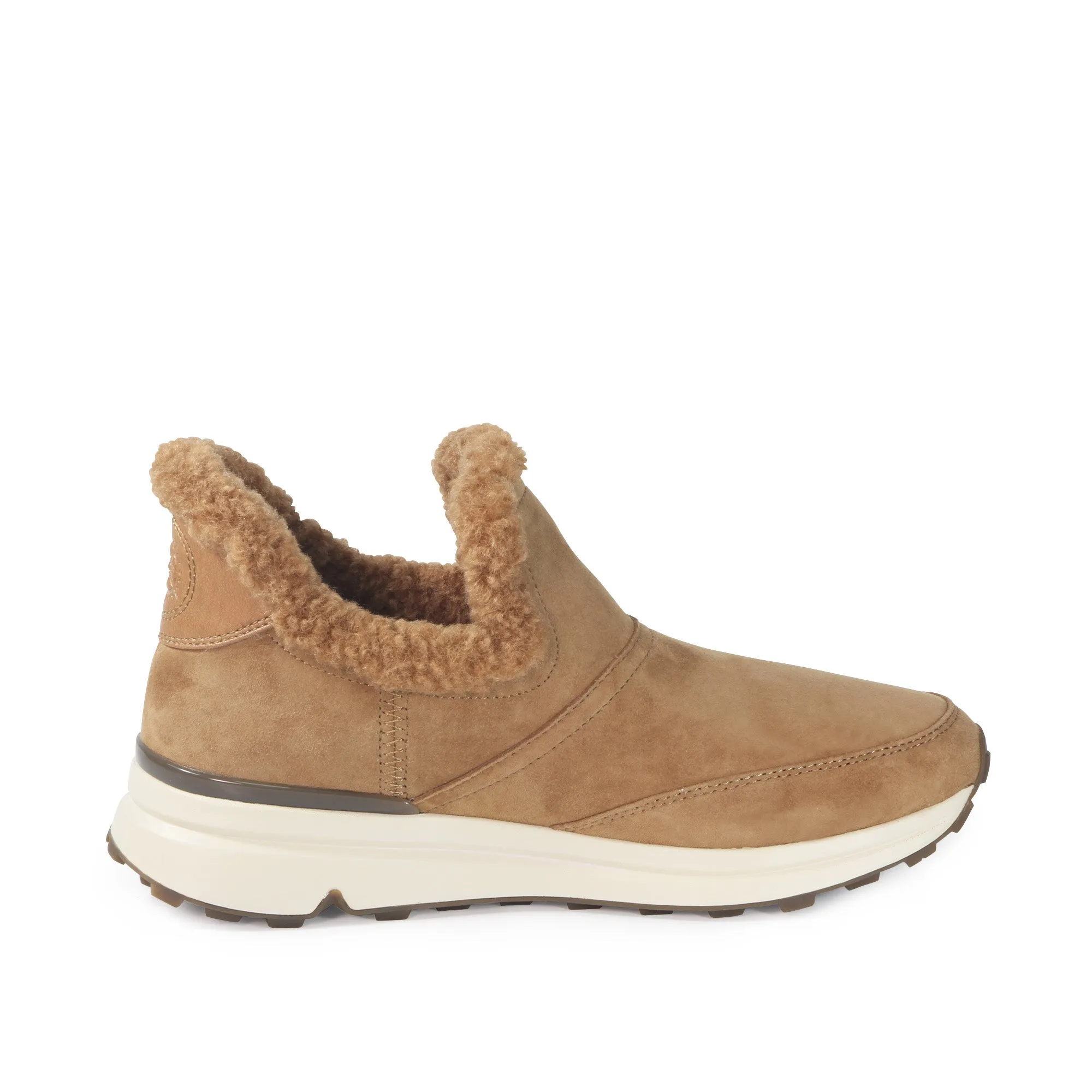 BMS Furry Ankle Boots (Toffee)