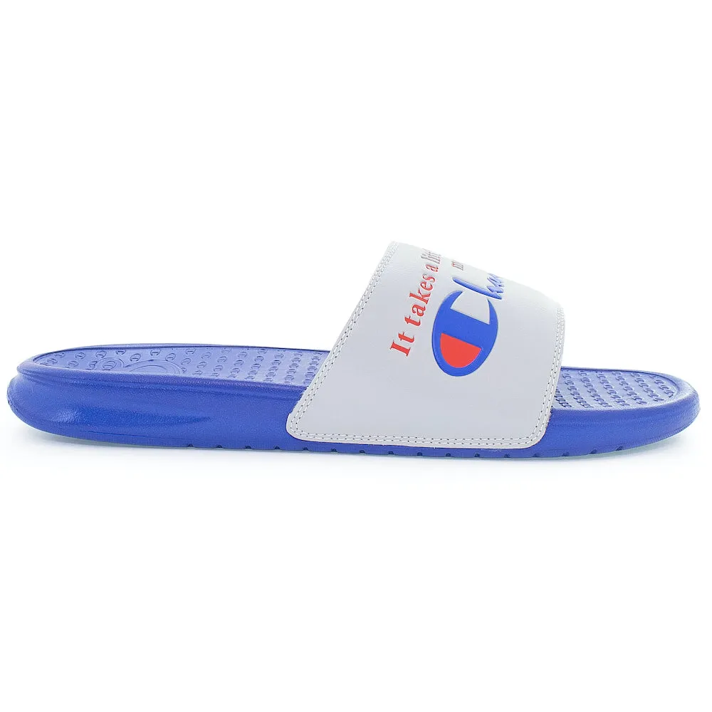 Champion Silverstone & Blue Super Slides