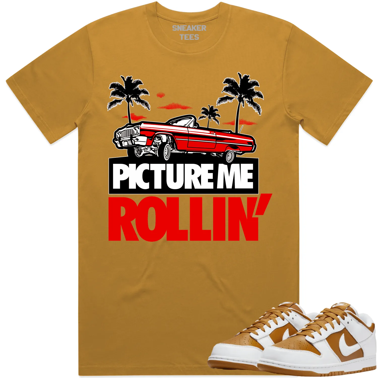 Curry Dunks Shirt to Match - RED PMR