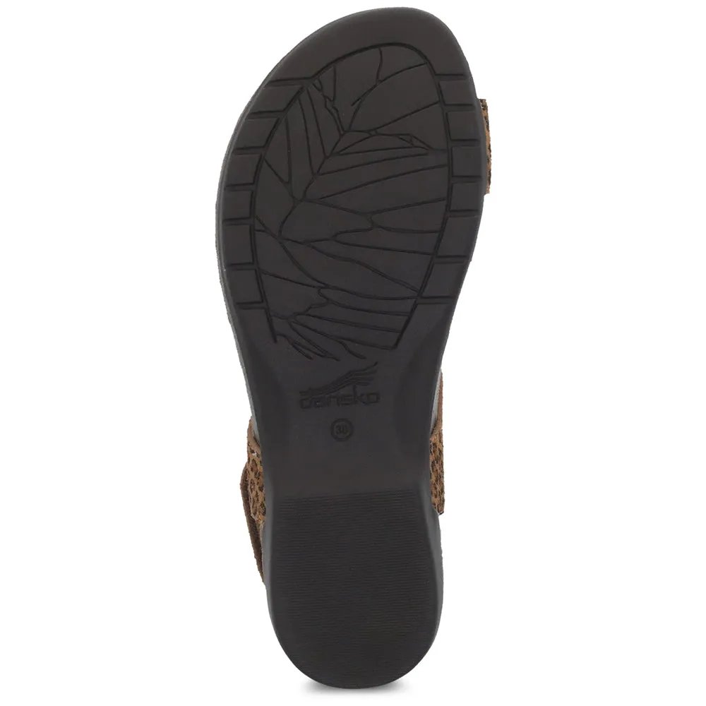 Dansko Reece Sandal Leopard (Women's)
