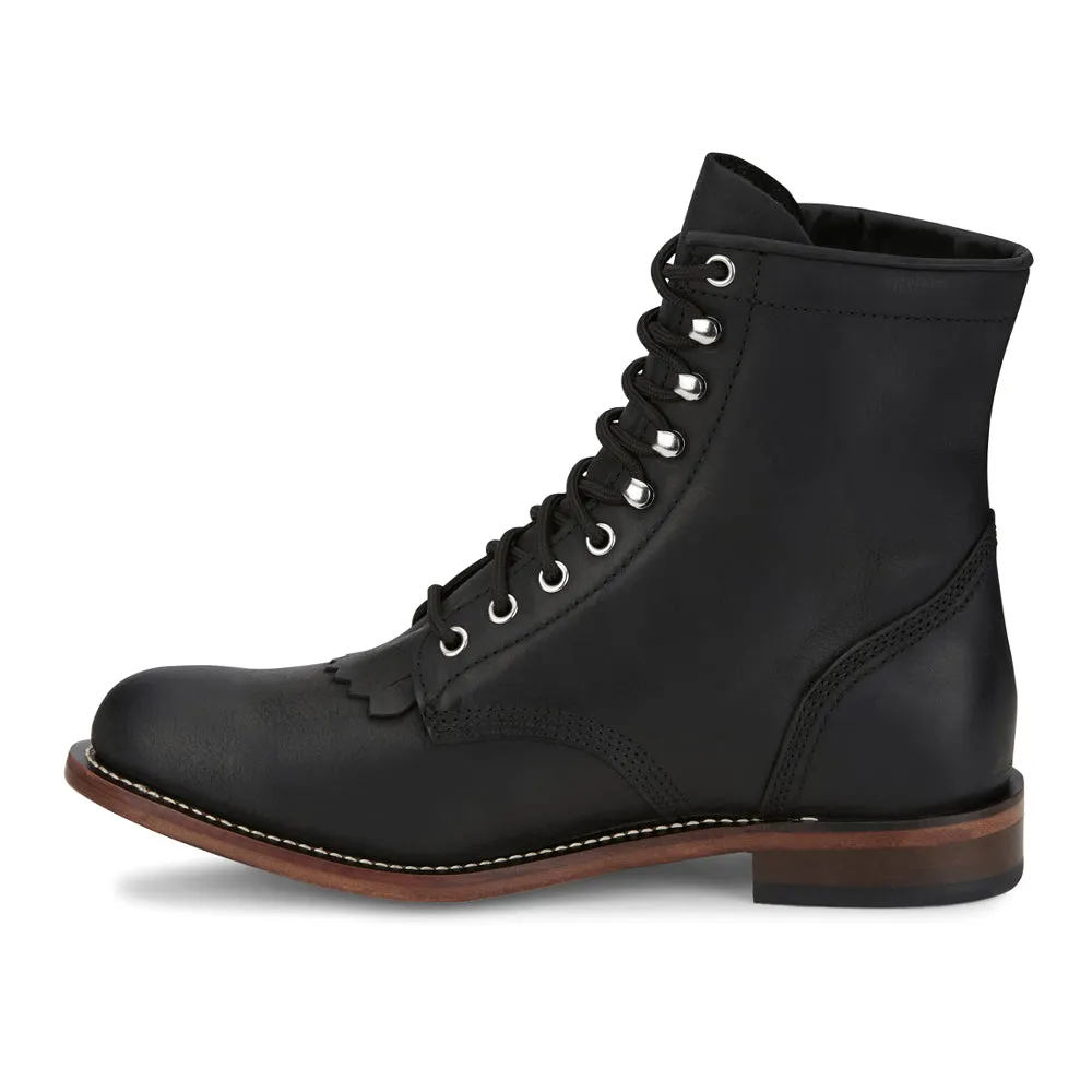 Drennan Lace Up Round Toe Boots