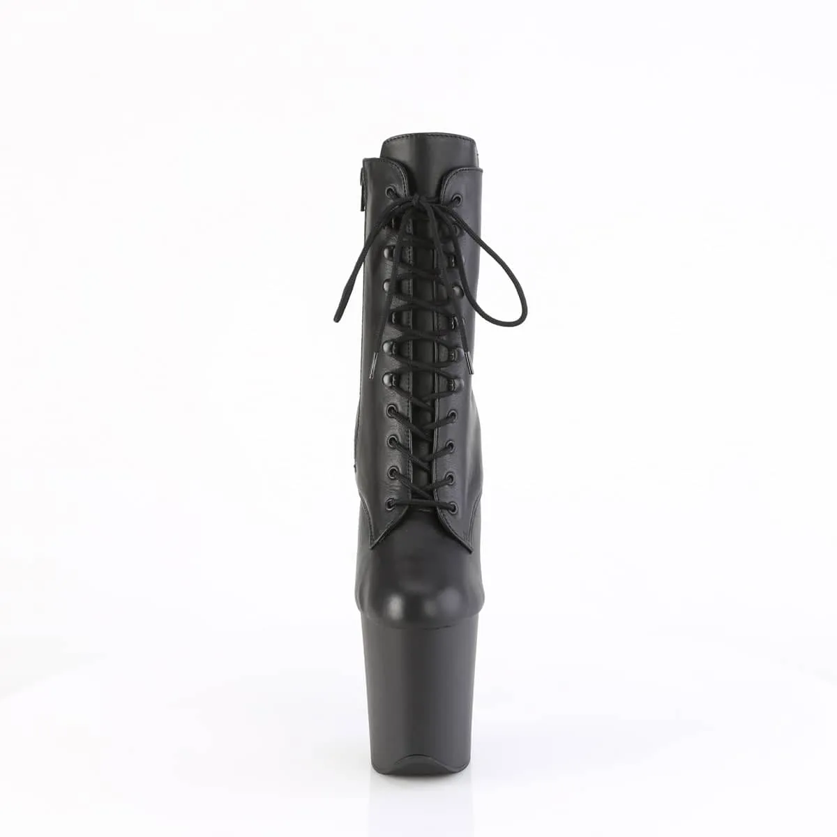 FLAMINGO-1020 Black Matte Calf High Boots