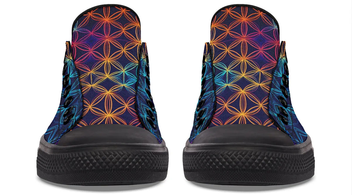 Flower Of Life Low Top Shoes