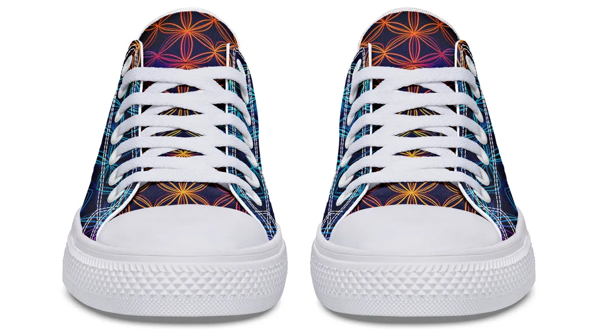 Flower Of Life Low Top Shoes