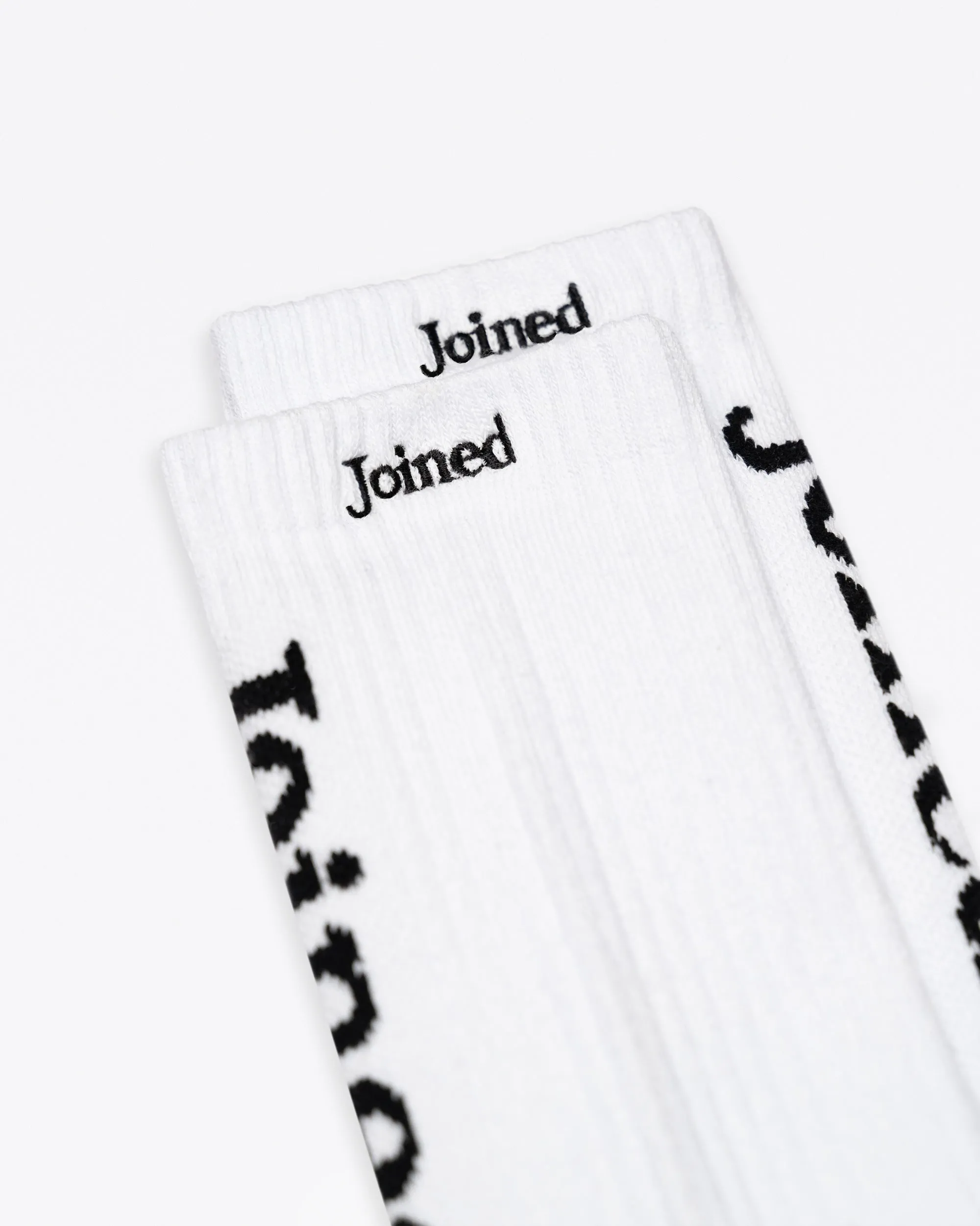 Font Crew Socks 2pk