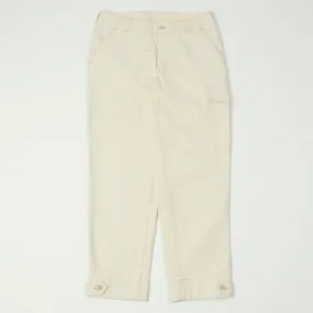 Freewheelers Aviators Trouser - Yarn-Dyed Raw White