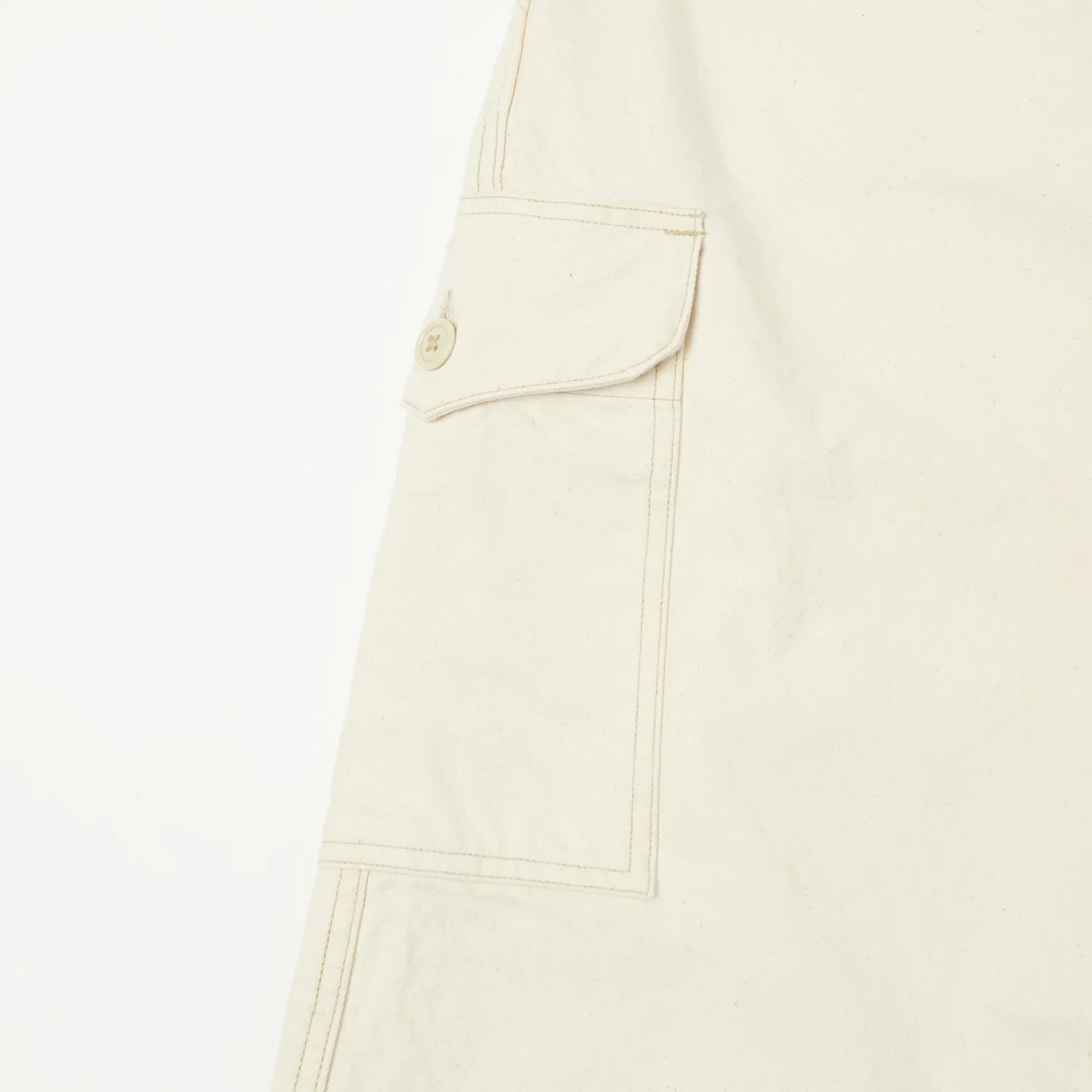 Freewheelers Aviators Trouser - Yarn-Dyed Raw White