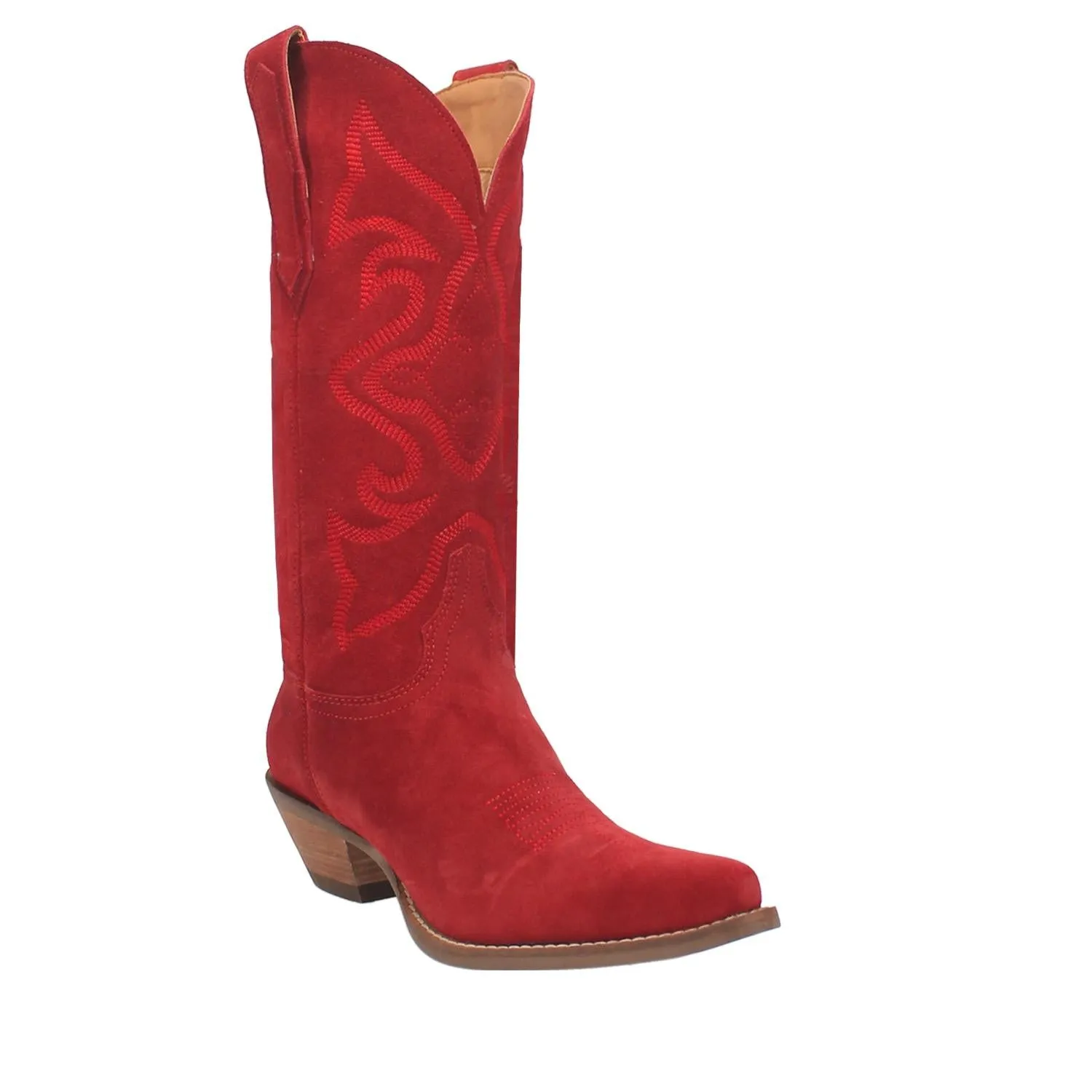 Homeward Bound Red Suede Boots (DS)