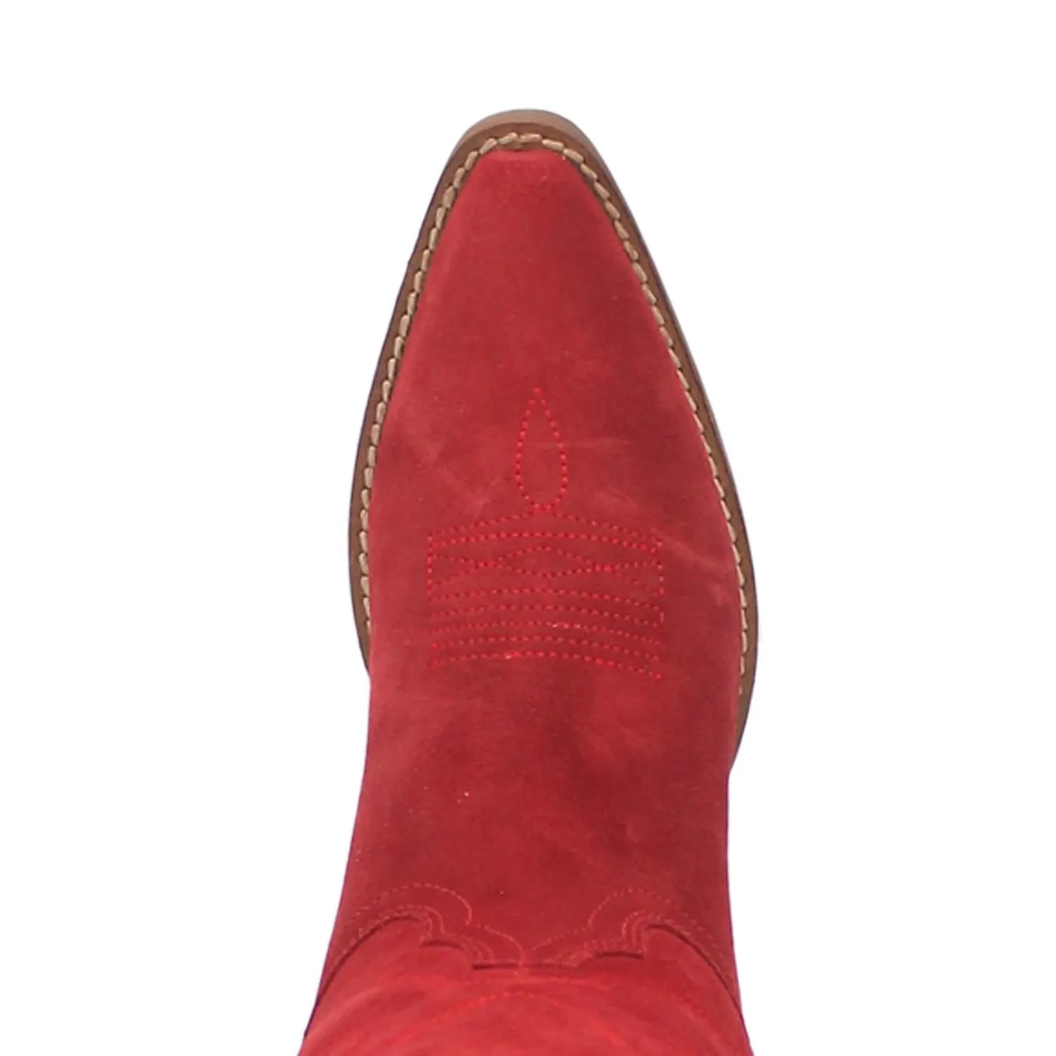 Homeward Bound Red Suede Boots (DS)