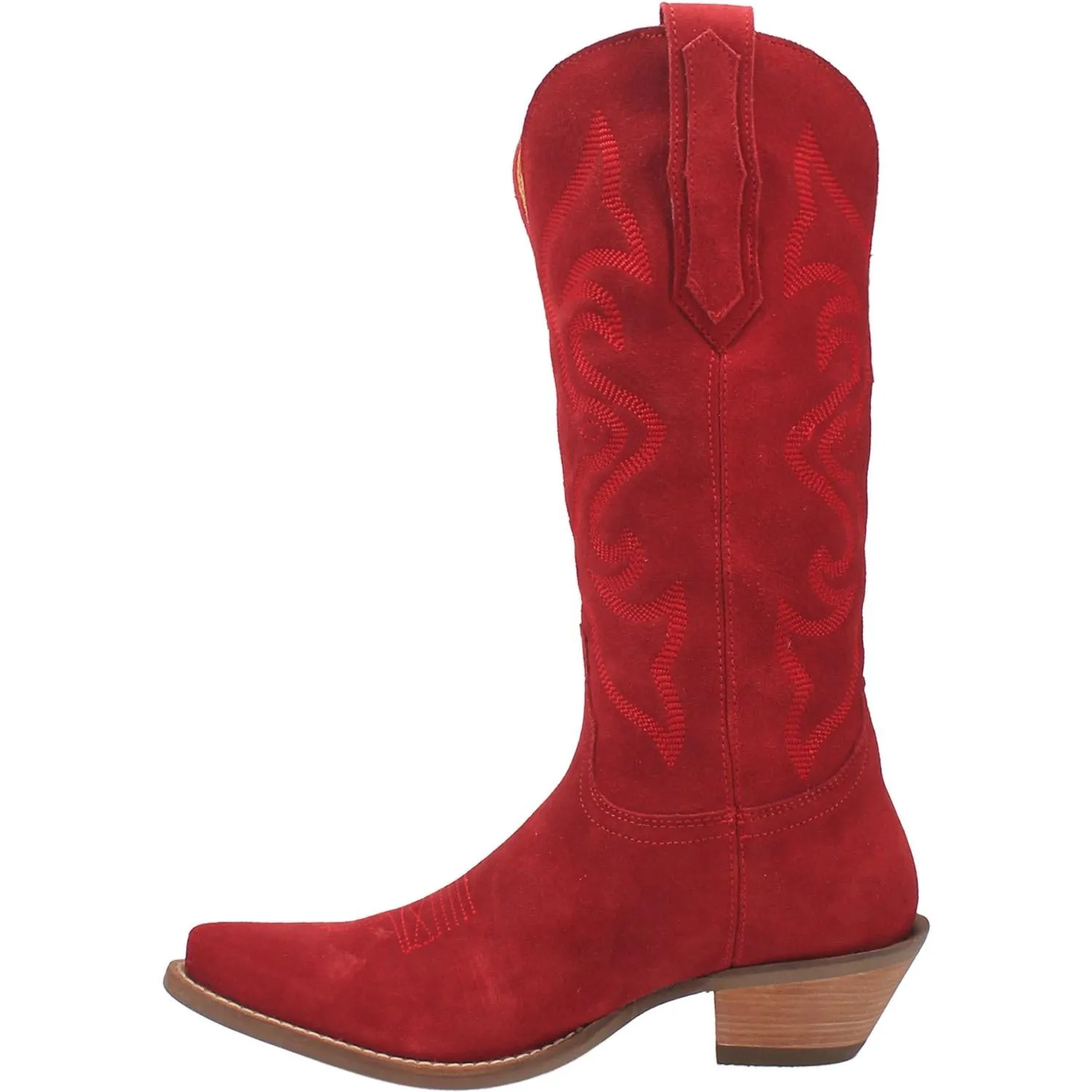 Homeward Bound Red Suede Boots (DS)