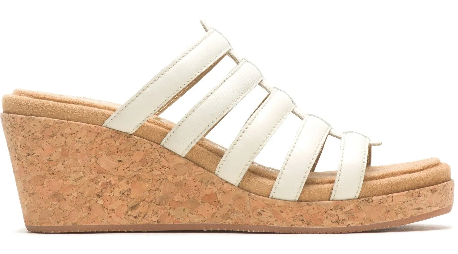 Hush Puppies Willow Womens Leather Slide Sandal