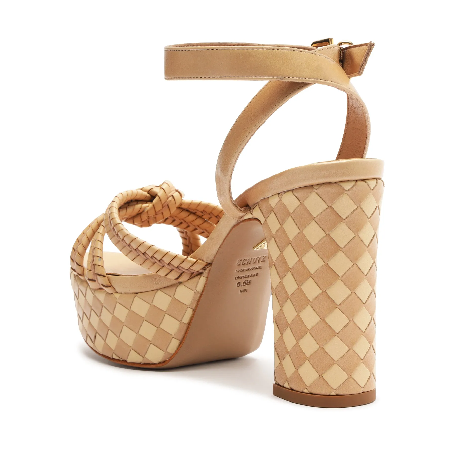 Kareena Woven Platform Sandal