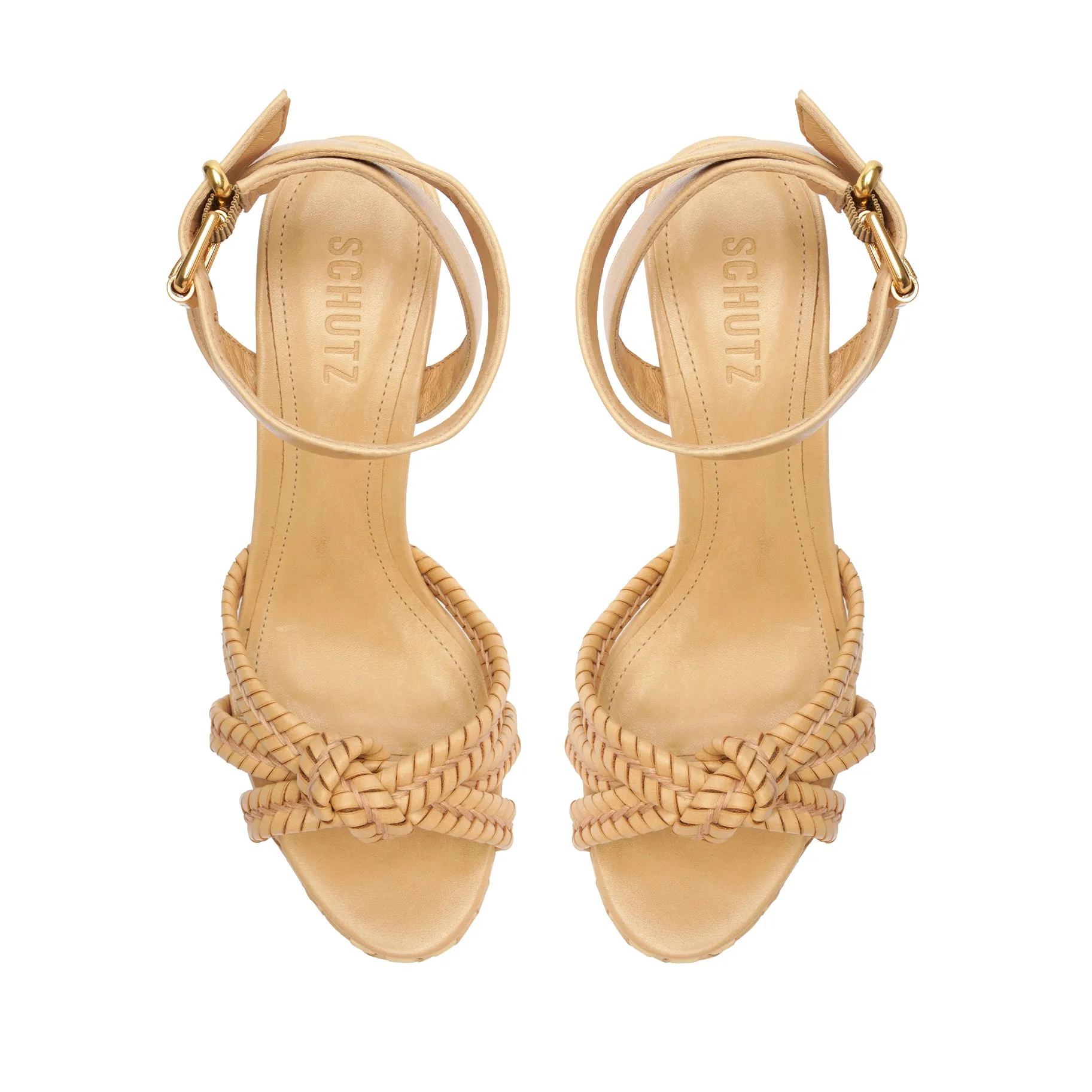 Kareena Woven Platform Sandal