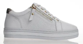 Pinny Sneaker - White/Gold