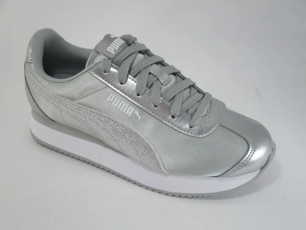 Puma Turino Stacked Glitter 371944 03 silver