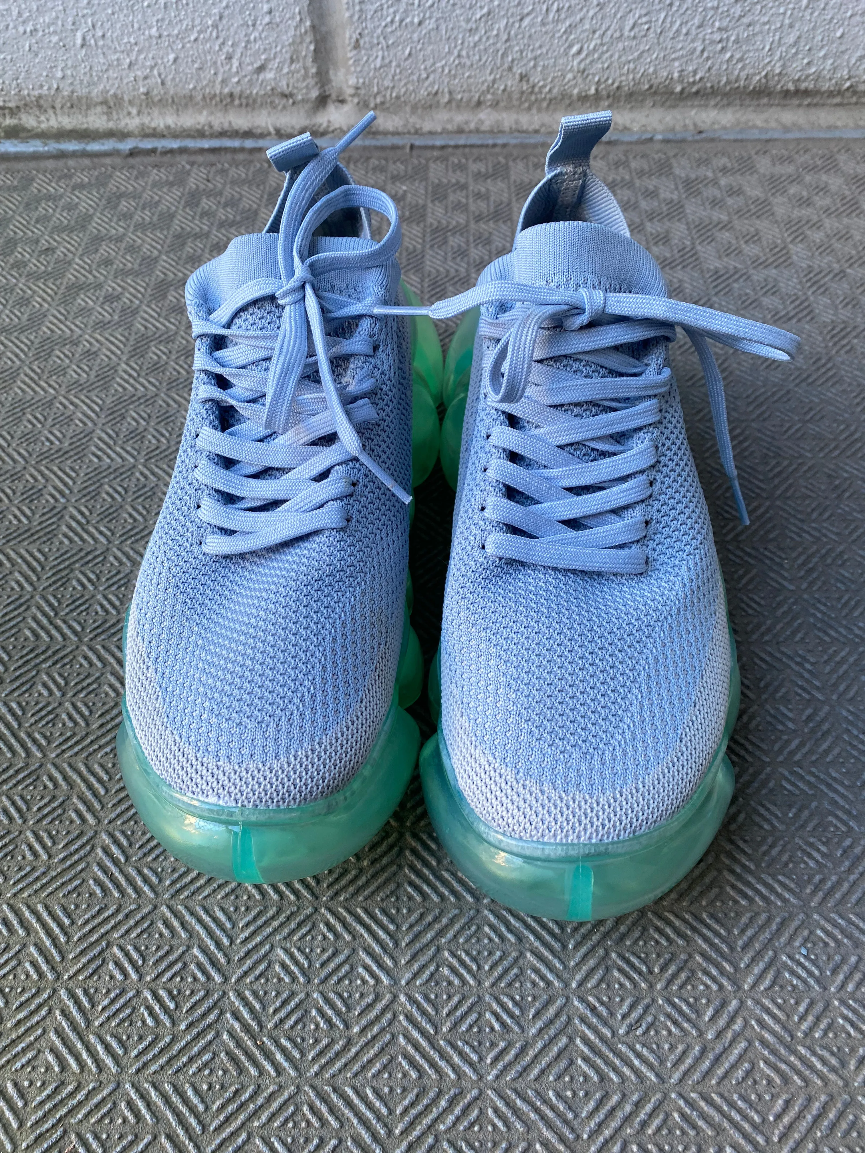"Jewelry" Basic Shoes / Mint GrayBlue