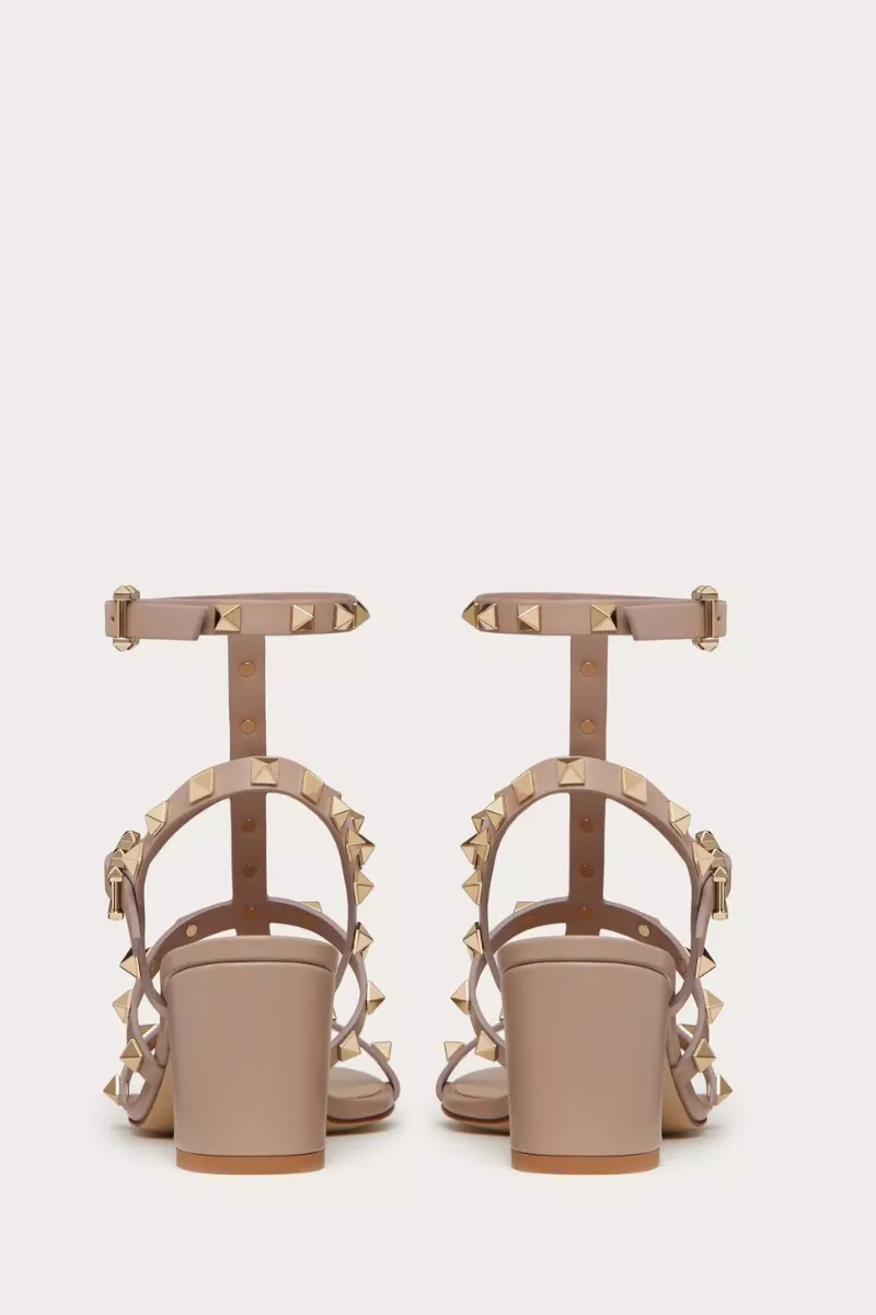 Rockstud Ankle Strap Sandal