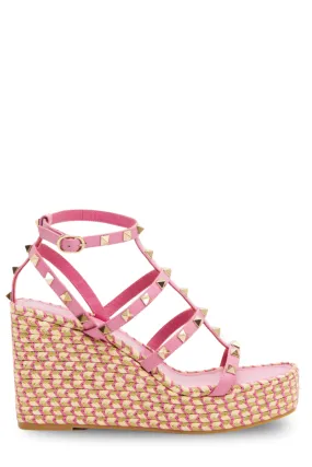 Rockstud Wedge Sandal