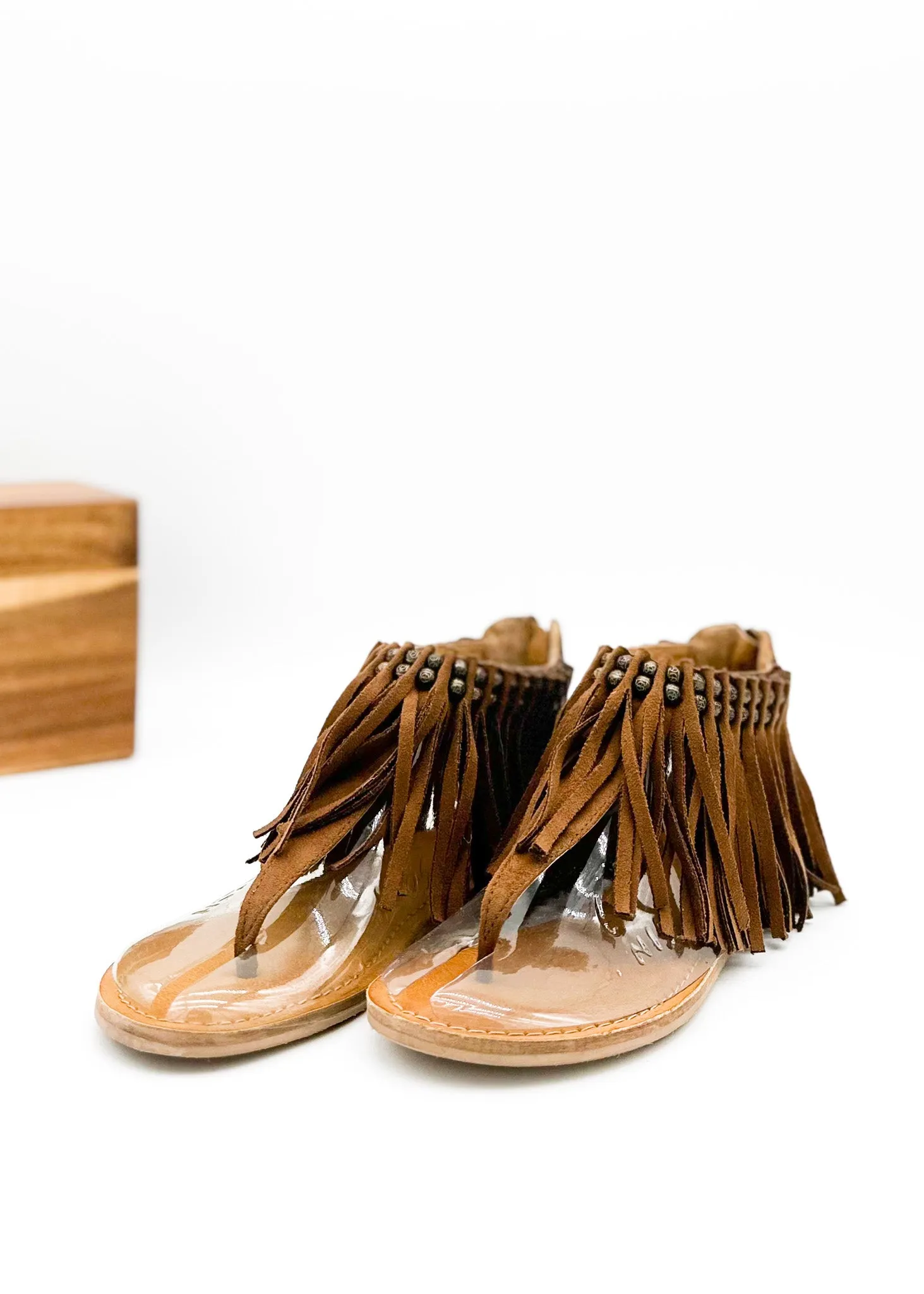 Solene Sandals in Tan
