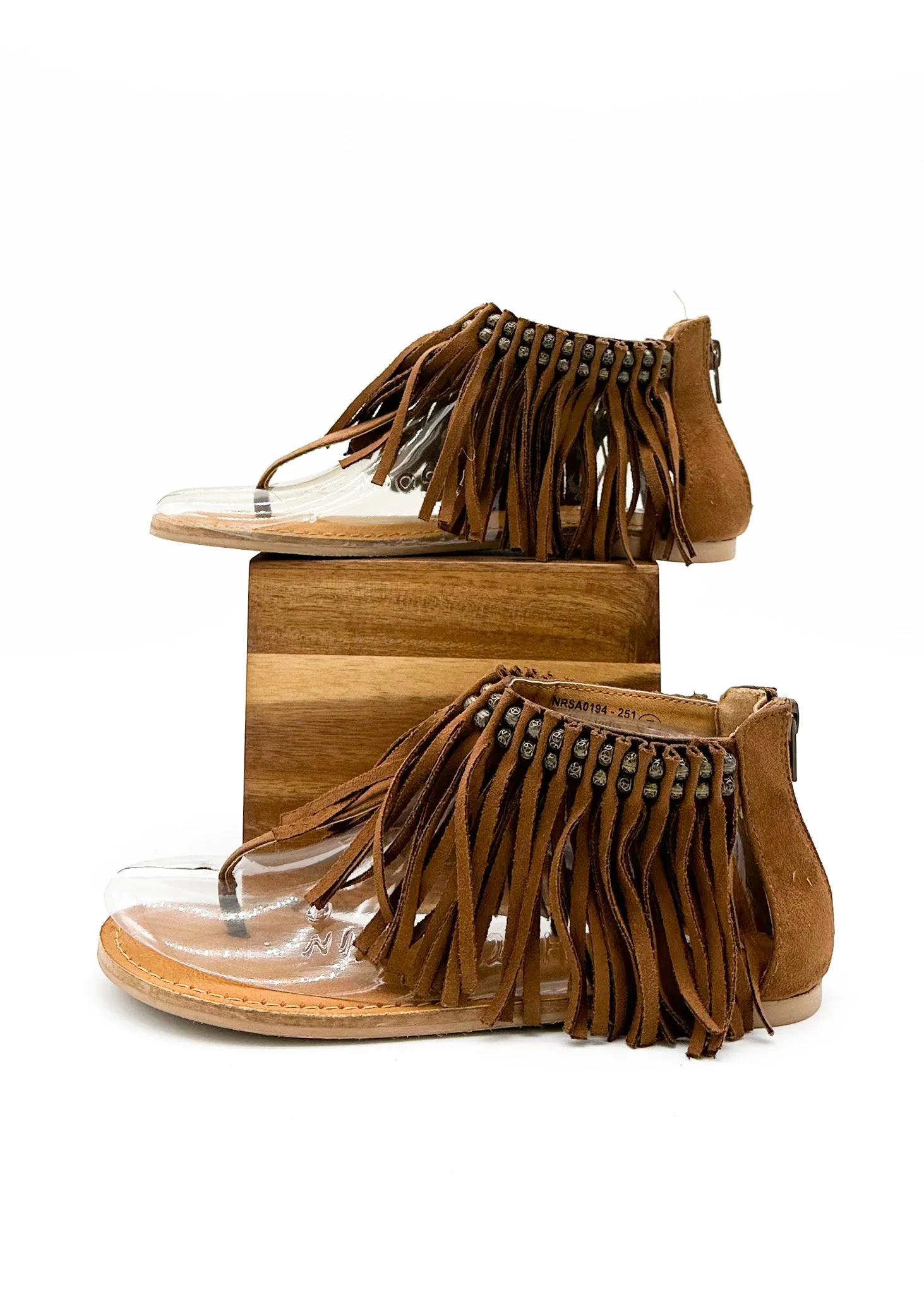 Solene Sandals in Tan