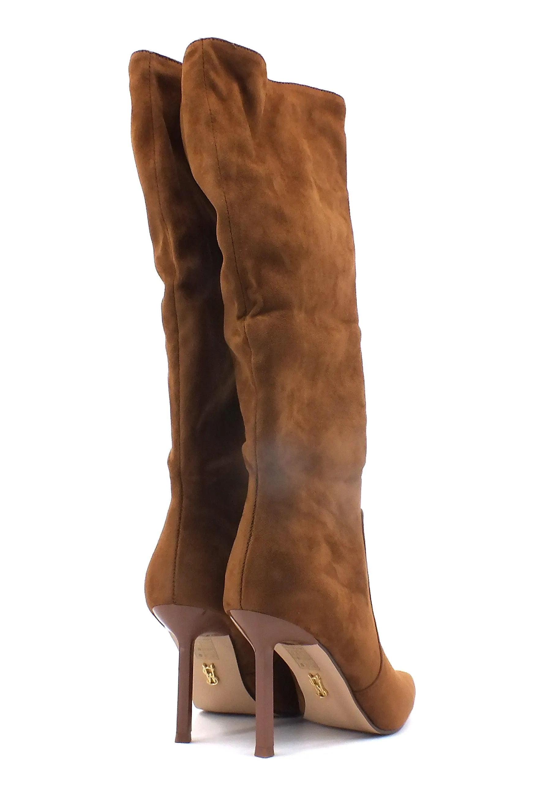 STEVE MADDEN Intruder Stivale Tacco Donna Brown INTR09S1