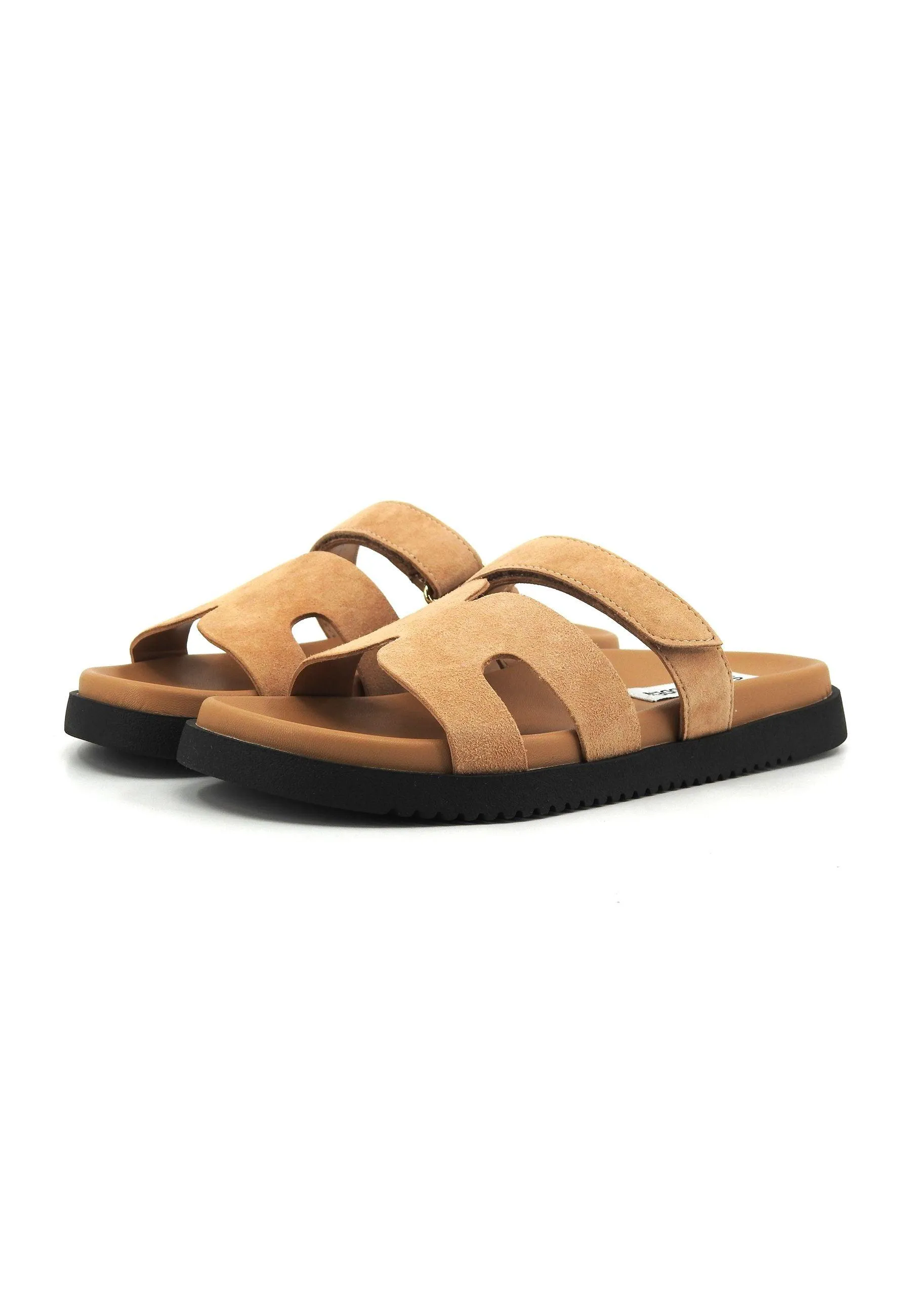 STEVE MADDEN Missile Ciabatta Donna Sand Suede MISS07S1