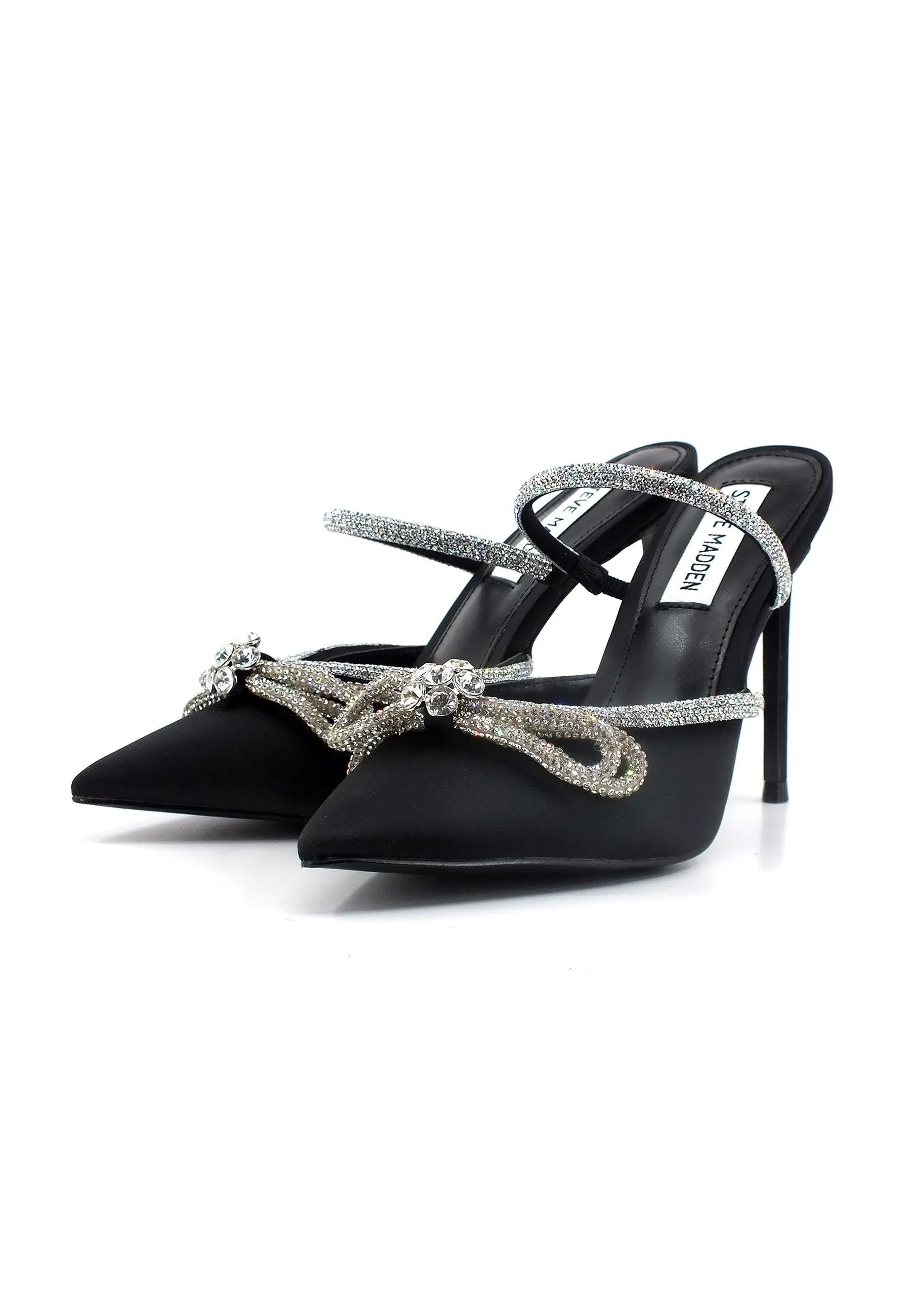 STEVE MADDEN Vevina Sandalo Tacco Donna Black Stain VEVI01S1