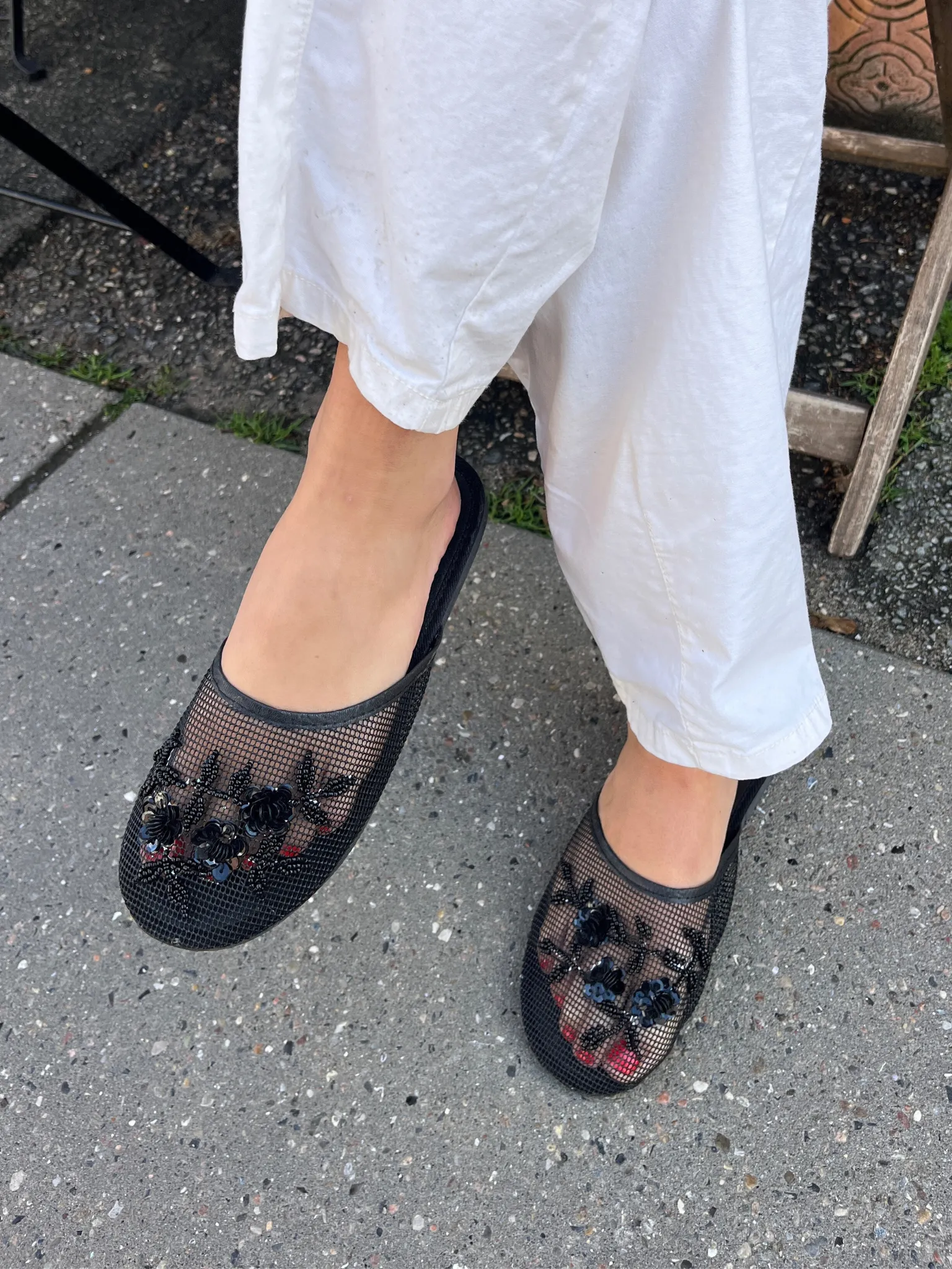 Y2K SANDAL - SVART