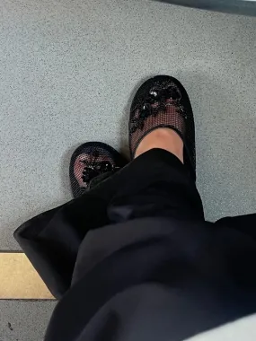 Y2K SANDAL - SVART
