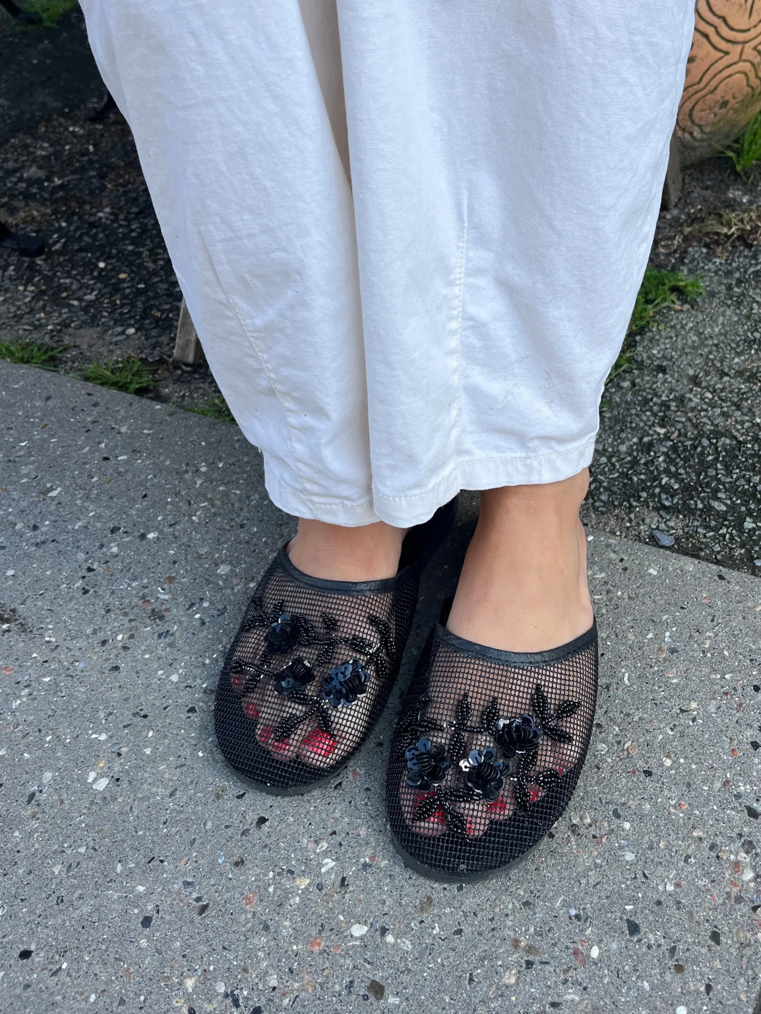 Y2K SANDAL - SVART